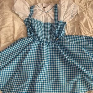Girls Dorothy Wizard of Oz Halloween costume
